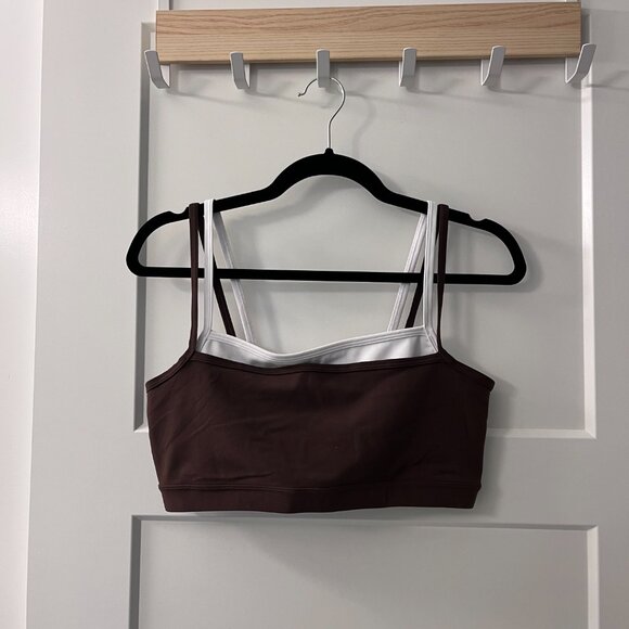 Abercrombie YPB studioFLEX Double-Layered Sports Bra, sz Large - Picture 3 of 4